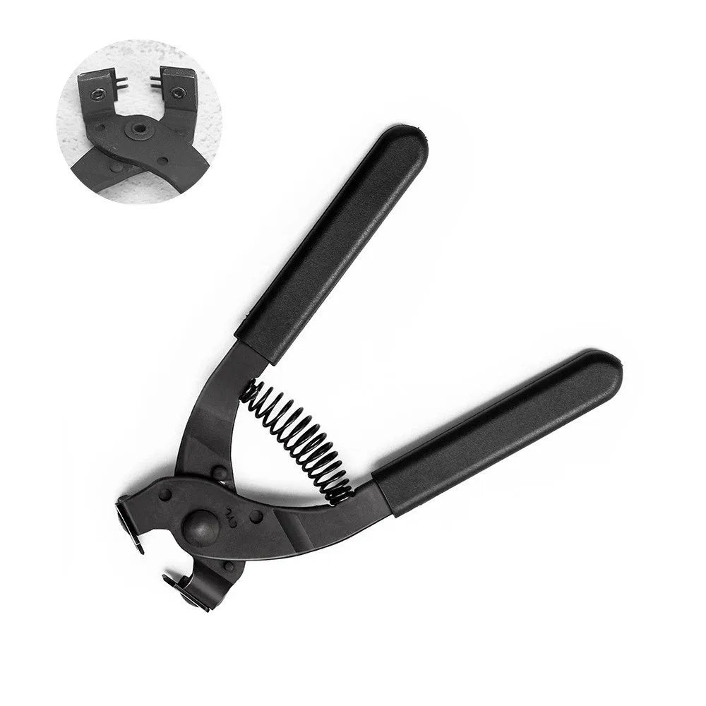 Pricking Iron 4mm Hole Punch Pliers Carbon Steel Universal Rhombus Leather Hand Pliers Multifunctional Spacing 2/4 Teeth