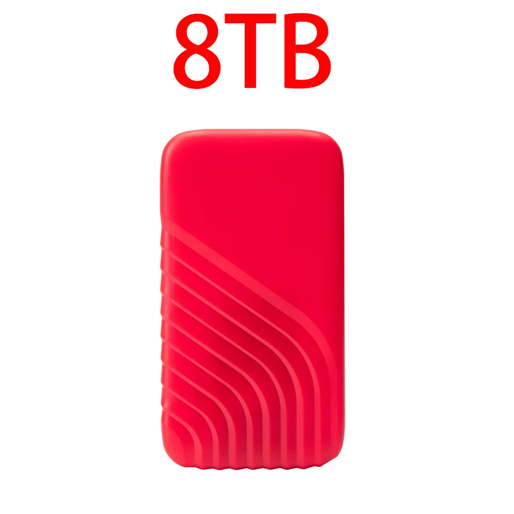 Blazing Fast Read Write SSD External Hard Drive 4TB 8TB Low Latency Data Transmission for Video Editing Creative Content Storage