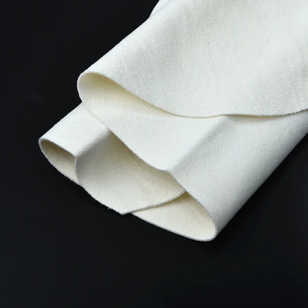 Drying Washing Cloth Towel Silverware 25 * 40cm Auto Car Cleaning Casement Chamois Leather Mirrors For Cleaning Paint Surfaces