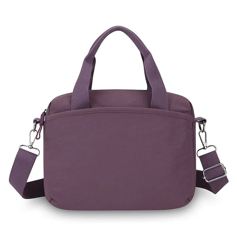 Women Soft Crossbody Shoulder Bag Portable Adjustable Wide Strap Lightweight Casual Daily Shopping Travel Outdoor Handbag Purse