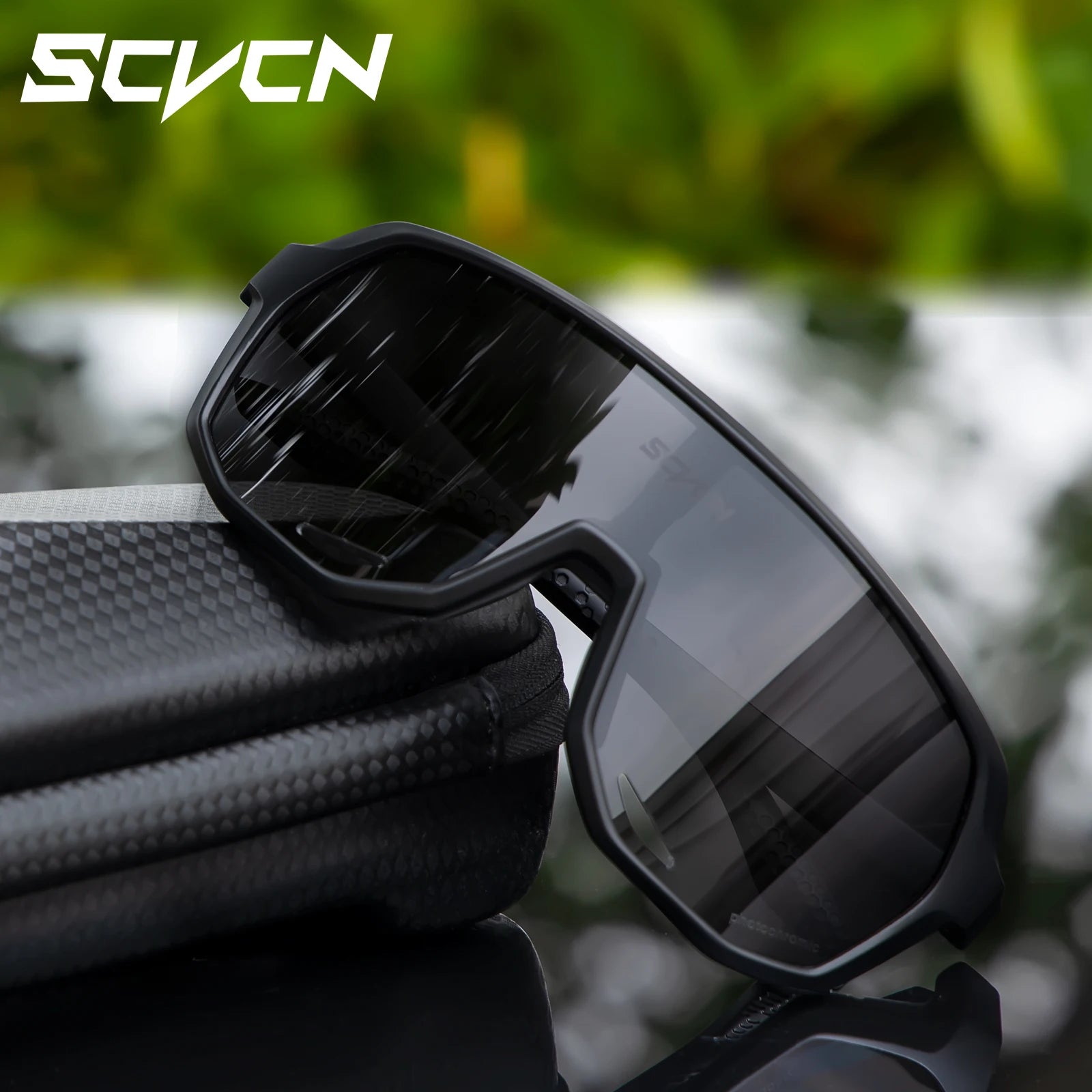 SCVCN HD Hiking Sunglasses Stylish Outdoor Sports Glasses for Cycling Running and Rock Climbing UV-Protective Driving Sunglasses