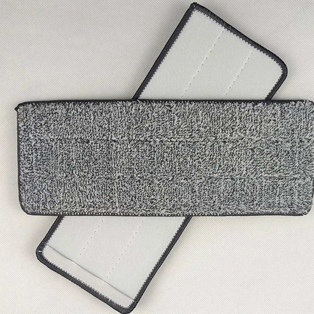 10pcs High Absorbency Flat Mop Cloth Washable Self Wring Replacement Mop Cloth Dry and Wet Cleaning Pad Floor Cleaning