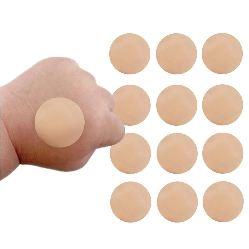 10-100Pcs Mini Round Band Aid Skin Color Wound Dressing Plaster First Aid Patch Breathable Waterproof Adhesive Bandages Tape