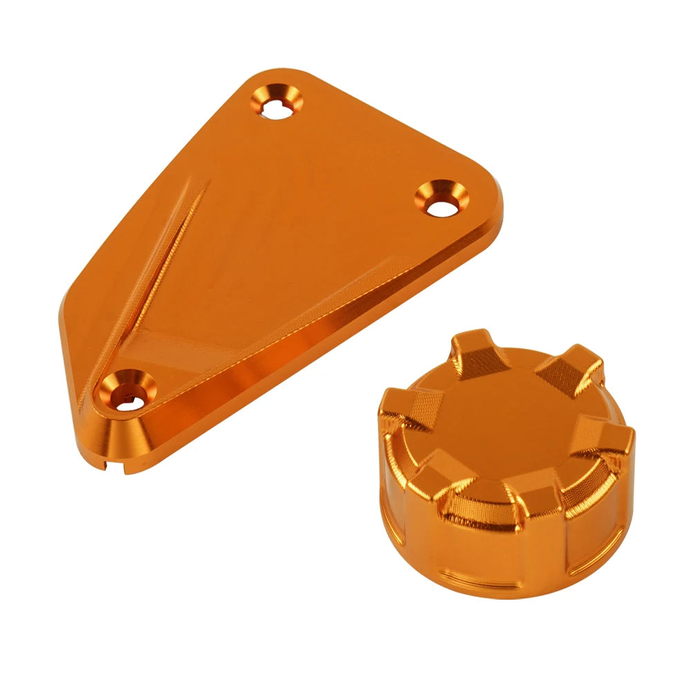 Front Rear Brake Fluid Reservoir Cap Cover for KTM 790 890 Duke 2018 2019 2020 2021 2022 790 890 Adventure Brake Oil Cup Lids