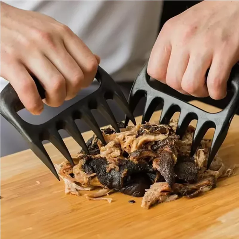 2pcs-BBQ Accessories Meat Shredder Strong Pulled Pork Puller BBQ Fork Bear Claw Fruit Vegetable Slicer Cutters Cooking Tools