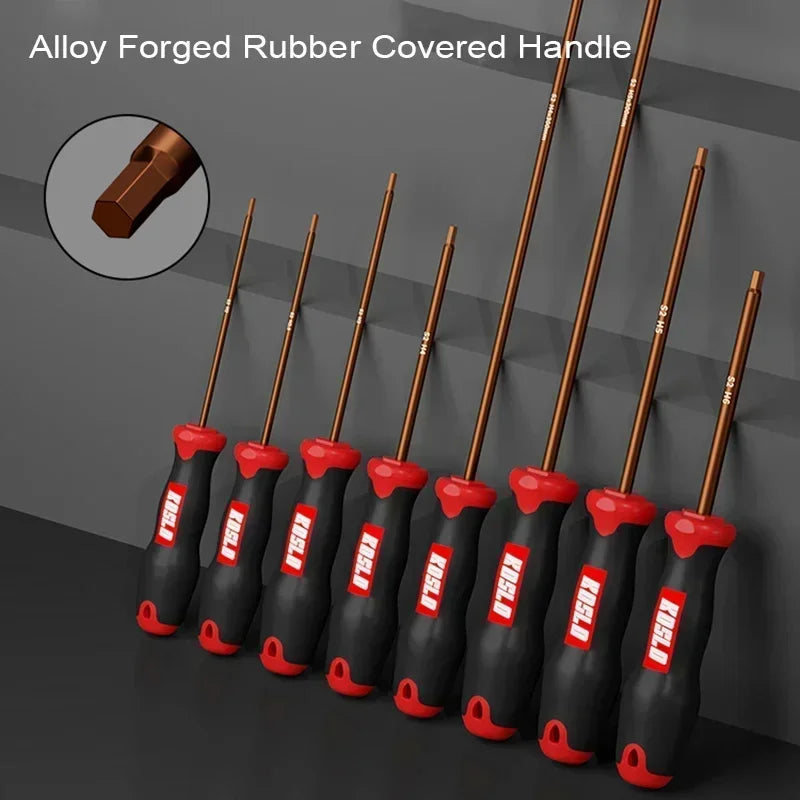 Internal Hexagonal Screwdriver Small 2025 New Wrench Hexagonal Star Set Tool Extended Straight Shank Hexagonal Edge Bicycle