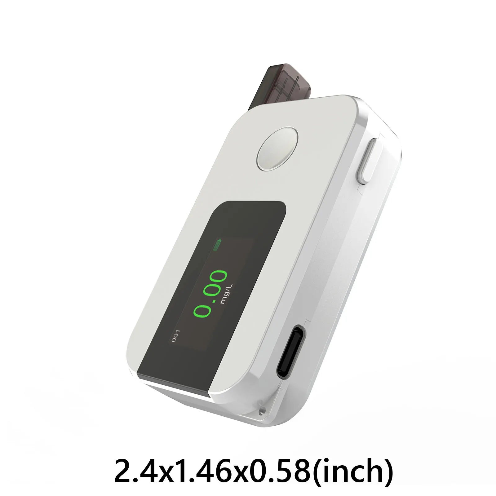 Portable Digital Alcohol Breath Tester 0.400% BAC Accuracy Electrochemical Alcoholmeter Blowing Alcohols Meter For Drunk Driving