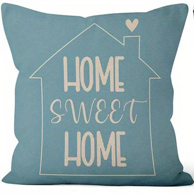 Geometric & Floral Pattern Double-sided Printed pillow cover Short plush Suitable living rooms bedrooms sofa throw cushion cover