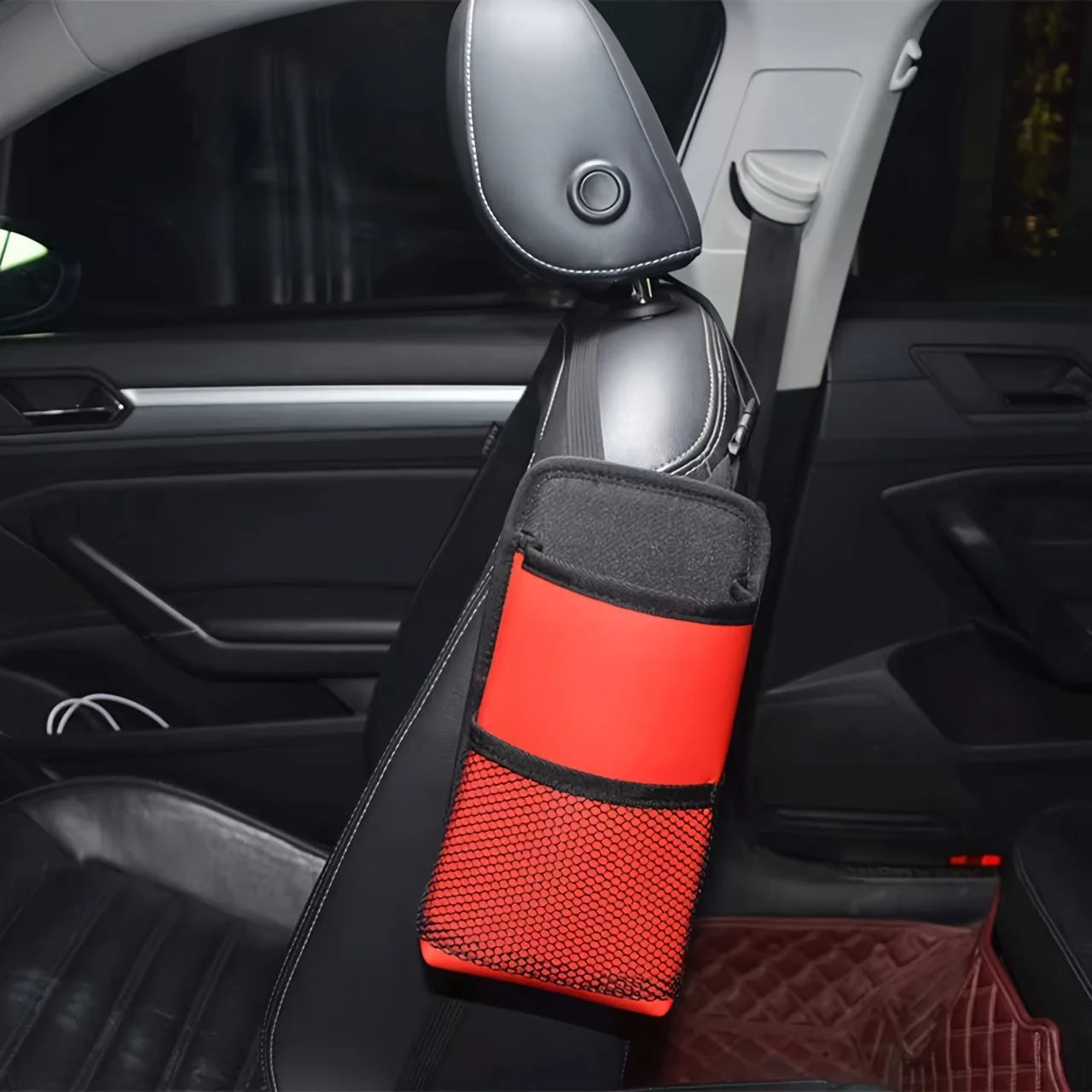 Front Seat Edge-Mounted Car Cup Holder