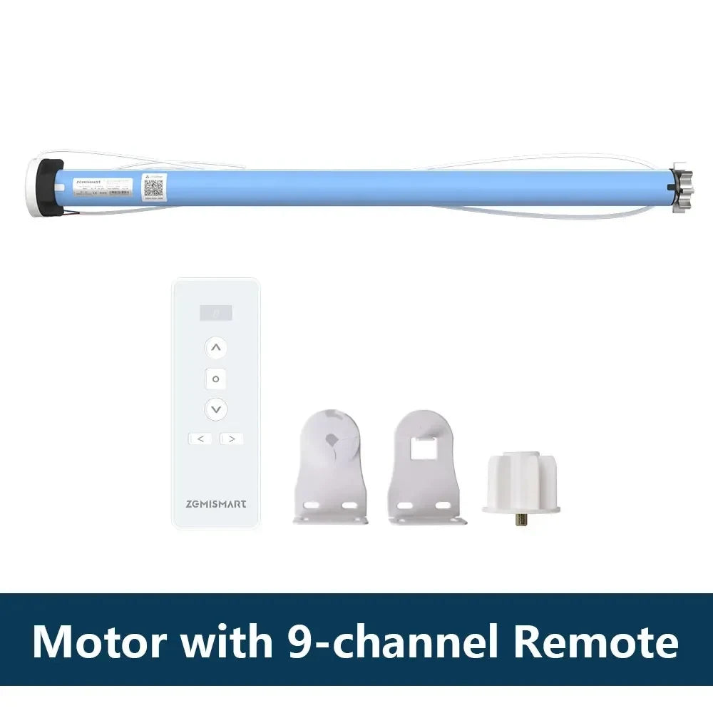 Matter Over WiFi 2N Smart Roller Shade Blinds Motor for 37 38mm Tube Alexa Google Home Smartthings Homekit App Control