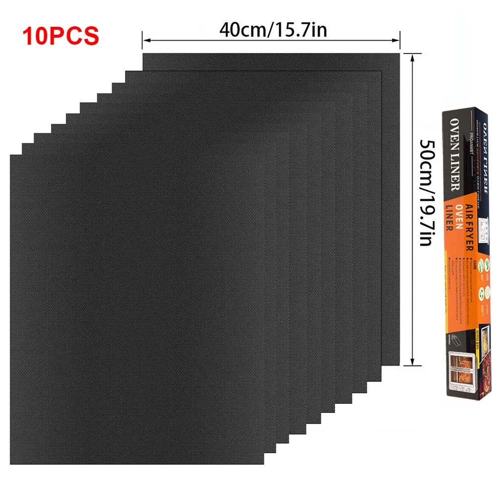 Copper Grill Mats for Outdoor Grill 60*40cm Cooking Grill Sheet Heat Resistance Kitchen BBQ Tool Reusable Easy to Clean Barbecue