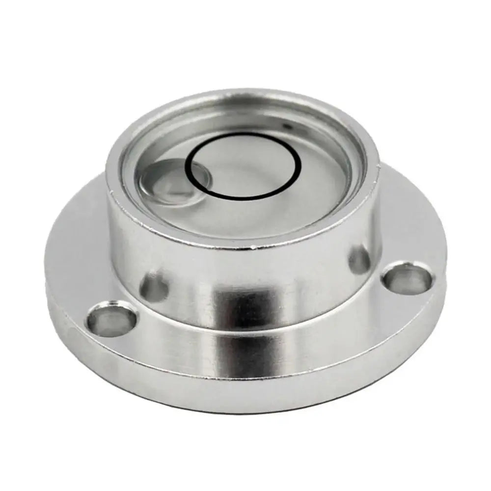 High precision bubble level Small bulls eye level Metal circular level Mini portable horizontal beads
