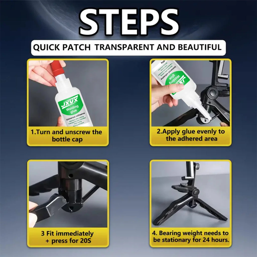 New High Strength Super Glue Strong Instant Glue Fast Drying Glue High Temperature Resistant Adhesive For Metal Plastic PVC Strong Liquid Glue Repair Tool, superglue