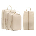 4/6PCS Compression Bags with Zipper for Clothes Underwear Shoe Packing Storage Travel Luggage Wardrobe Space Saving Organizer