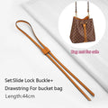 Bag Straps Drawstring For Lv Bucket Bag Replacement Tension Cords Bags Shoulder Slide Lock Buckle Bag Replacement Accessories