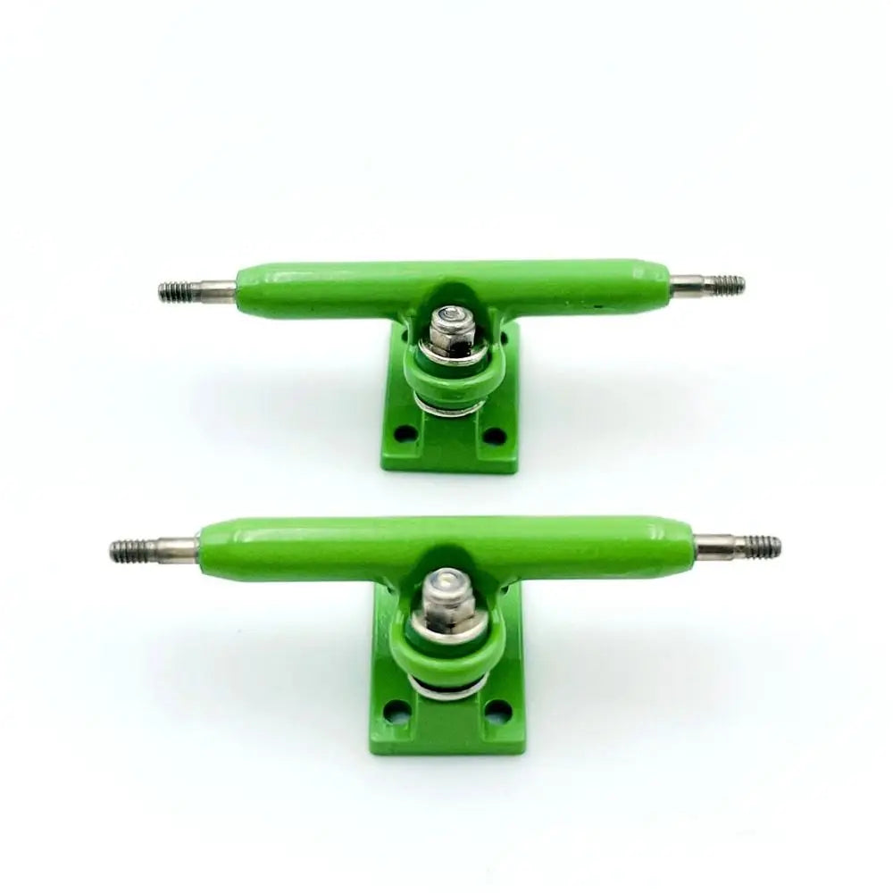 1Pair New with Nuts Fingerboard Truck Toy Hobby Collectors Truck Bolts Bearing Deck Brackets 32mm Model Finger Skateboard Parts