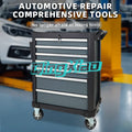 Universal Wheel Flexible Mobile Large Capacity Garage Workshop Storage Tool Trolley Tool Cabinet Cart For Car Repairing Workshop