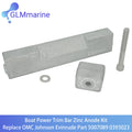 0436745 433580 Boat Engine Parts Zinc Anode Kit for OMC BRP Johnson Evinrude 90-225 Hp 1991 and Later Motors 393023 5007089