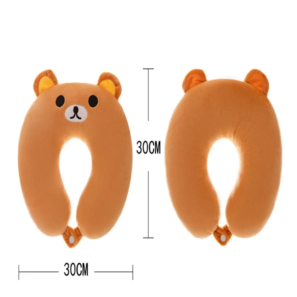 Soft Children Outdoor Short  Travel Pillow Flight Neck Pillow U-shaped Pillow