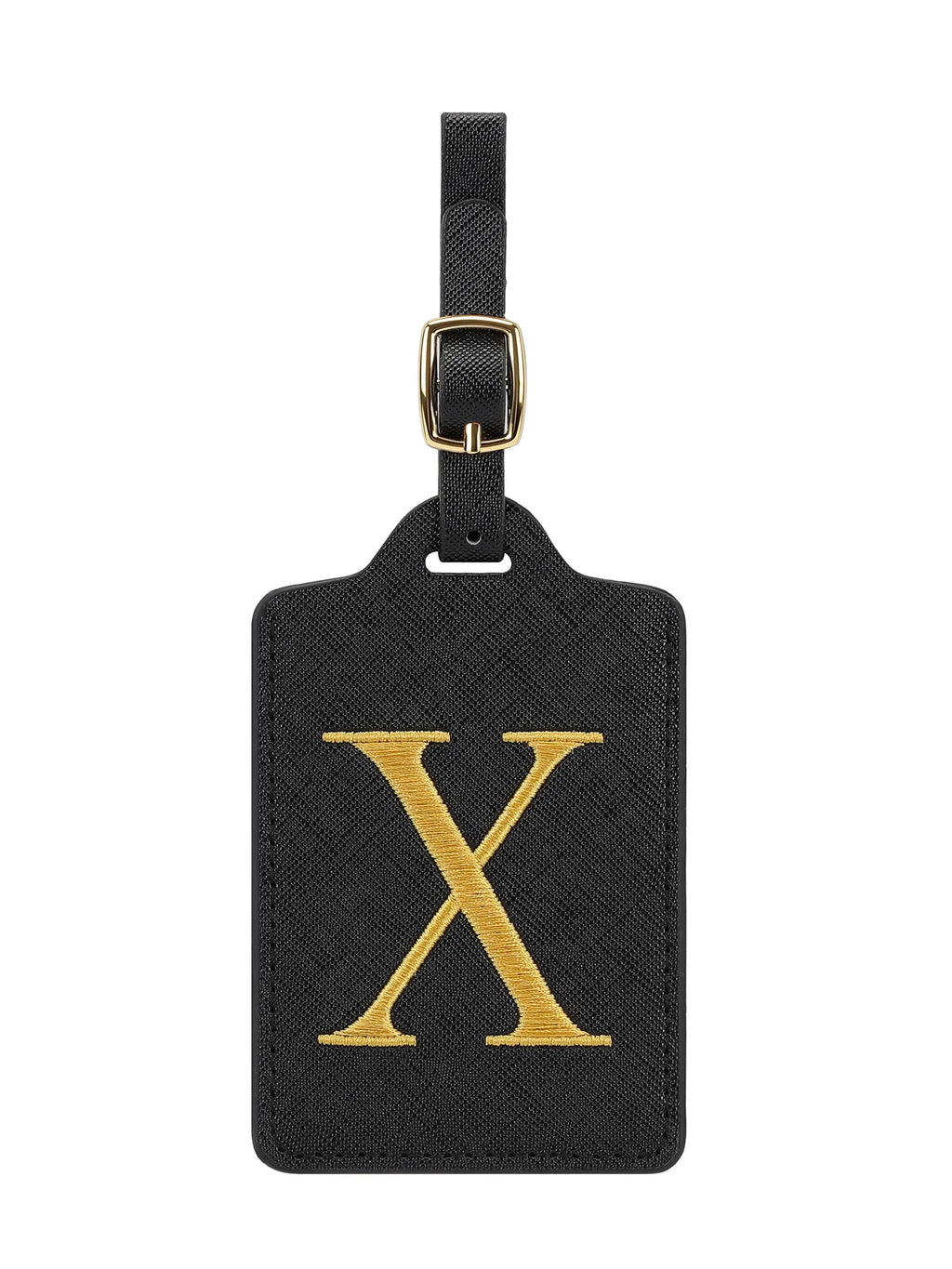 Premium Leather Business Luggage Tag Luggage Address Label Carry-on Luggage Label Name ID and Address Folder Travel Accessories
