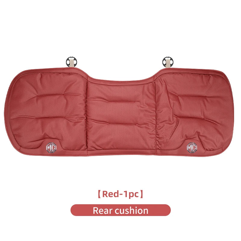 Car Velvet Cushion Leather Backrest Waist Pad Protector Cover AccessoriesFor Morris Garages MG 6 3 5 7 TF ZR ZS HS GS GT Hector