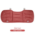 Car Velvet Cushion Leather Backrest Waist Pad Protector Cover AccessoriesFor Morris Garages MG 6 3 5 7 TF ZR ZS HS GS GT Hector