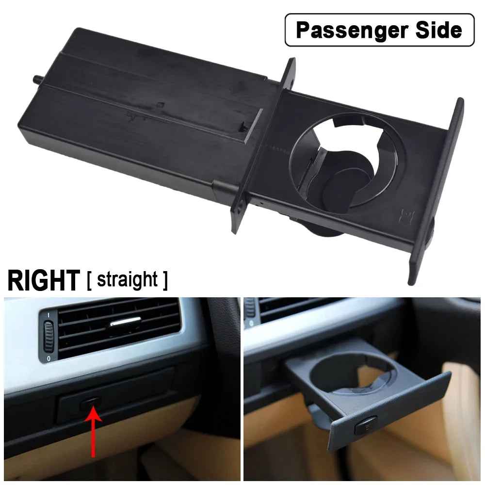 For BMW 5 Series E60 E61 M5 525i 528i 530i 535i 550i 2004-2010 Car Front Center Console Water Cup Drink Holder 51459125622