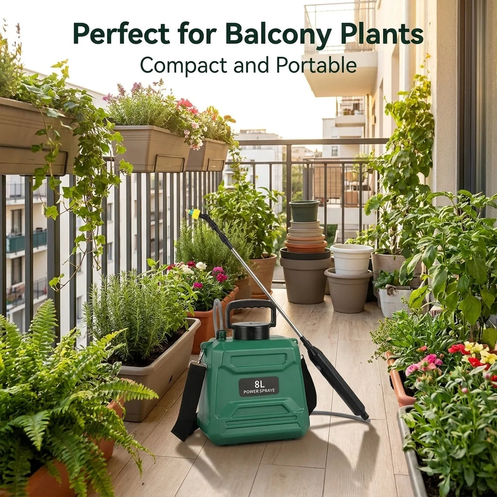 NEW Electric Sprayer Portable Agricultural Sprayer for Home High-Pressure Pesticide Sprayer Garden Watering Flower Mist Machine.