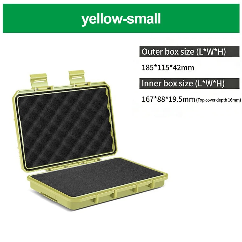 Plastic Storage Case Shock Resistant Organizer Protection Equipment Box Multi-functional Protective Padding Tool Storage Box