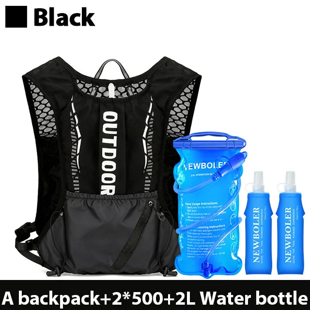 Outdoor Lightweight Backpack Trail Running Backpack Cycling Bag Mountaineering Backpack Hiking Backpack Hydration Backpack