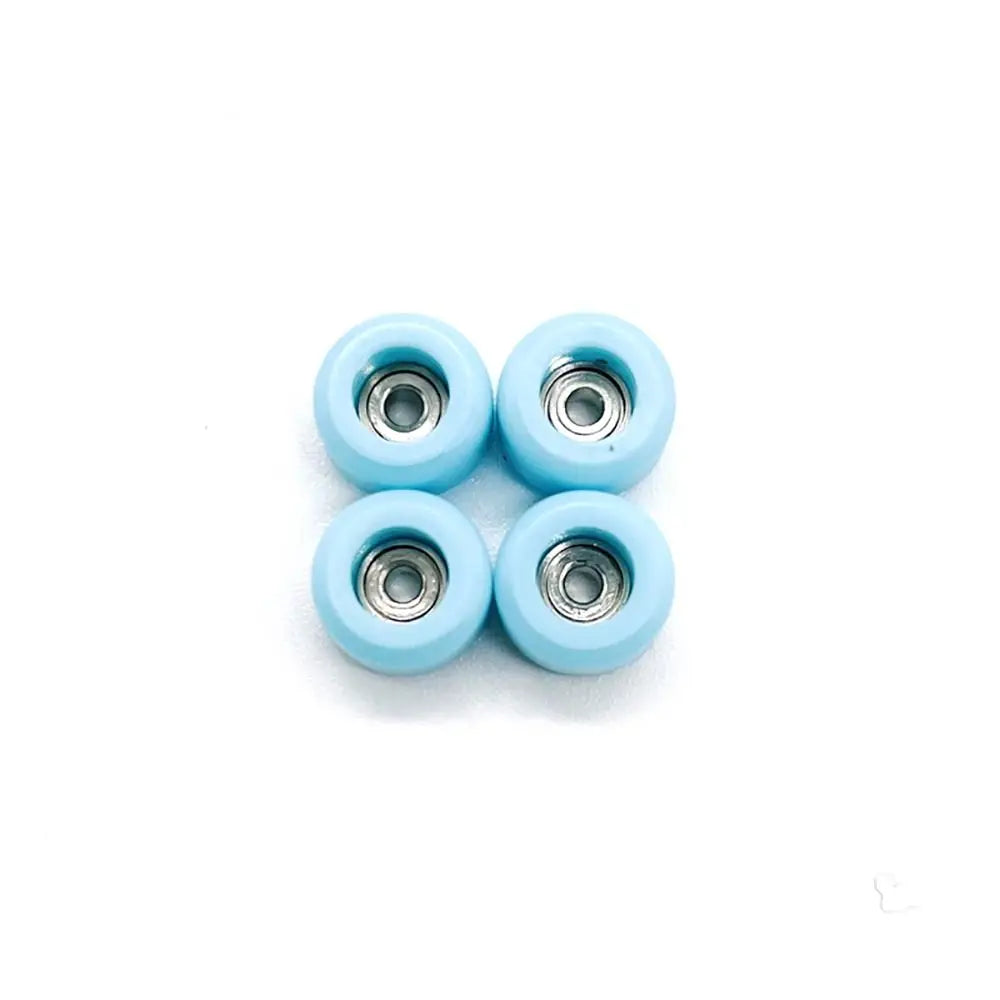 4Pcs Durable Professional Bearing Wheel Urethane PU Metal Fingerboard Wheels CNC Mini Finger Skate Board Accessory