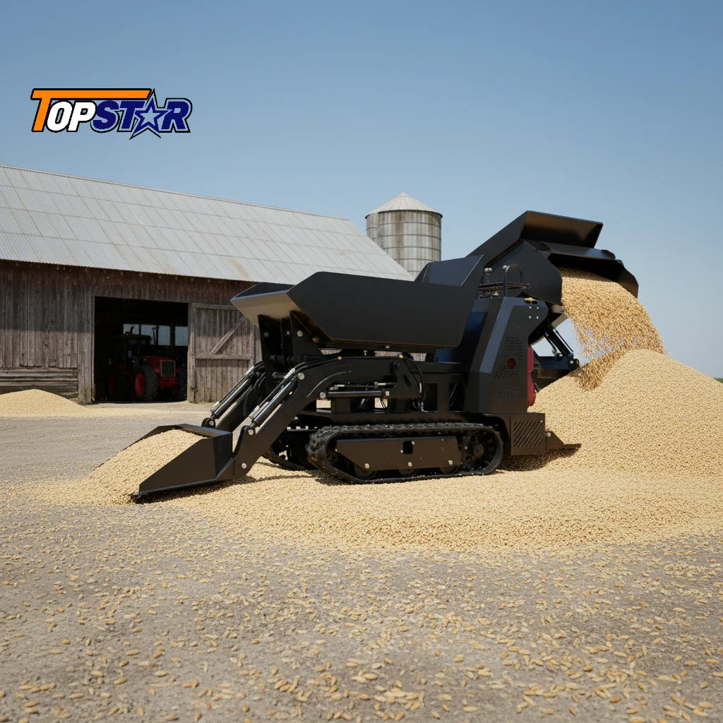 Mini Crawler Dumper OEM Small Tracked Dumper with Different Load Options