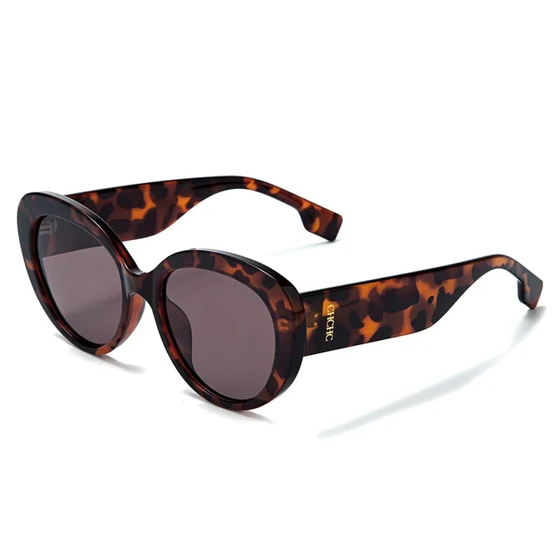 CH Fashion Style Women's Trendy Sunglasses  Multifunctional Sunscreen UV Protection Eyewear Unique Classic Brand Beach Sun Glas