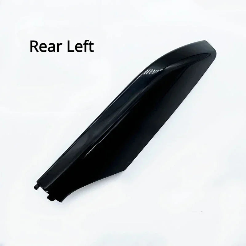 Black silver replacement fittings for Toyota Land Cruiser Prado 120 2003-2009 car roof rack track cap end trim cover housing