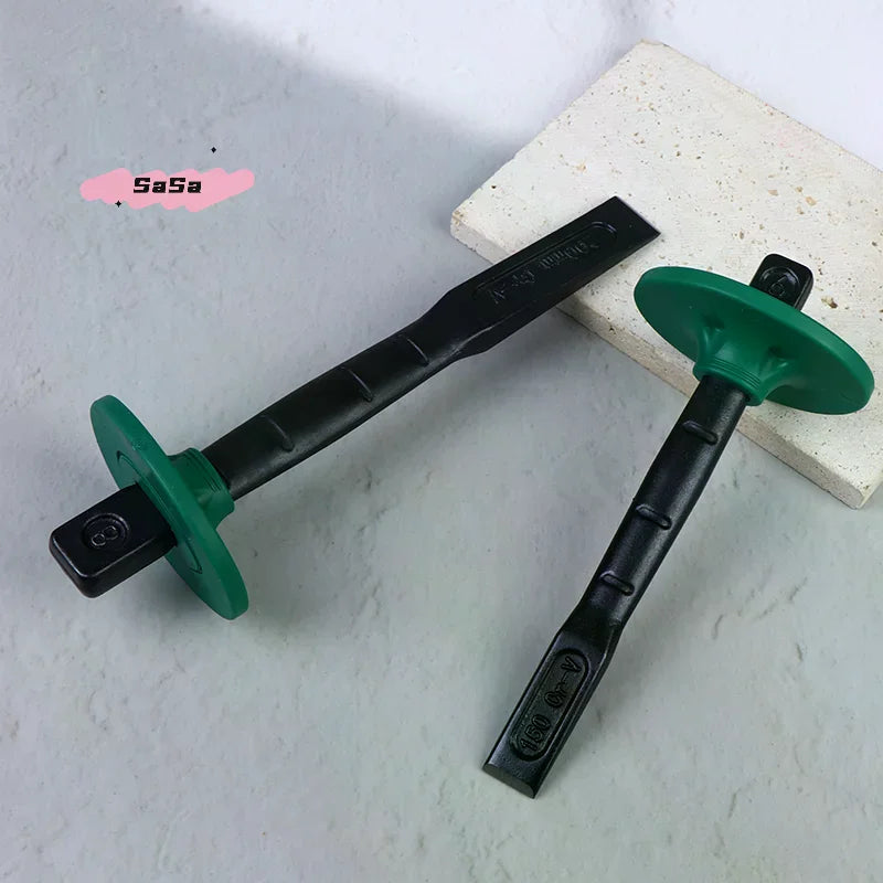 1/2/3Pcs 6/8 Inch Chrome Vanadium Steel Flat Chisel Cement Stone Splitter Flat Chisel Concrete Tools Flat Shovel Wood Cutter