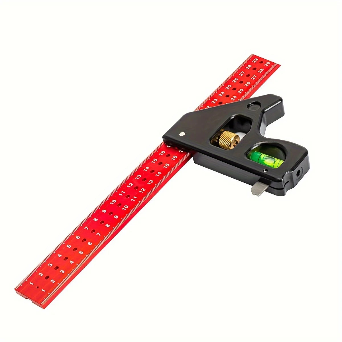 Multifunctional Carpenter's Combination Angles Ruler Metal Measuring Instrument For Accurate 90 Degree Angles Durable