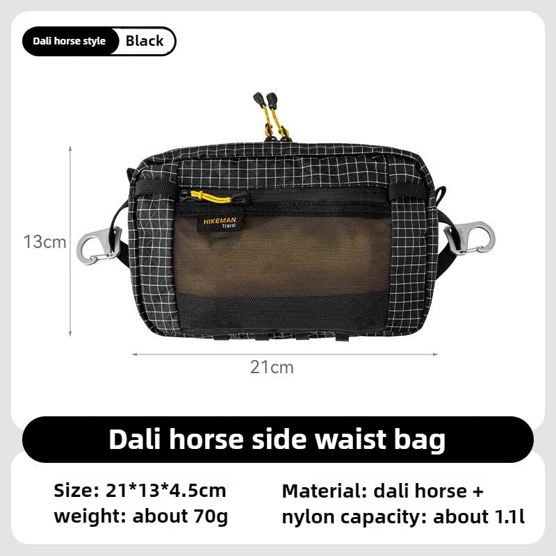 Hikeman Outdoor Sports Waist Bag UHMWPE Fanny Pack for Hiking Camping Cycling Accessories Package Phone Storage Bags Camp Gears