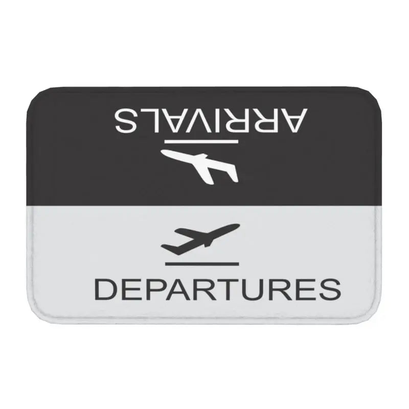 Pilot Captain Stripes Front Door Mat Anti-Slip Outdoor Quick Dry Aviation Airplane Doormat Floor Bath Entrance Rug Carpet