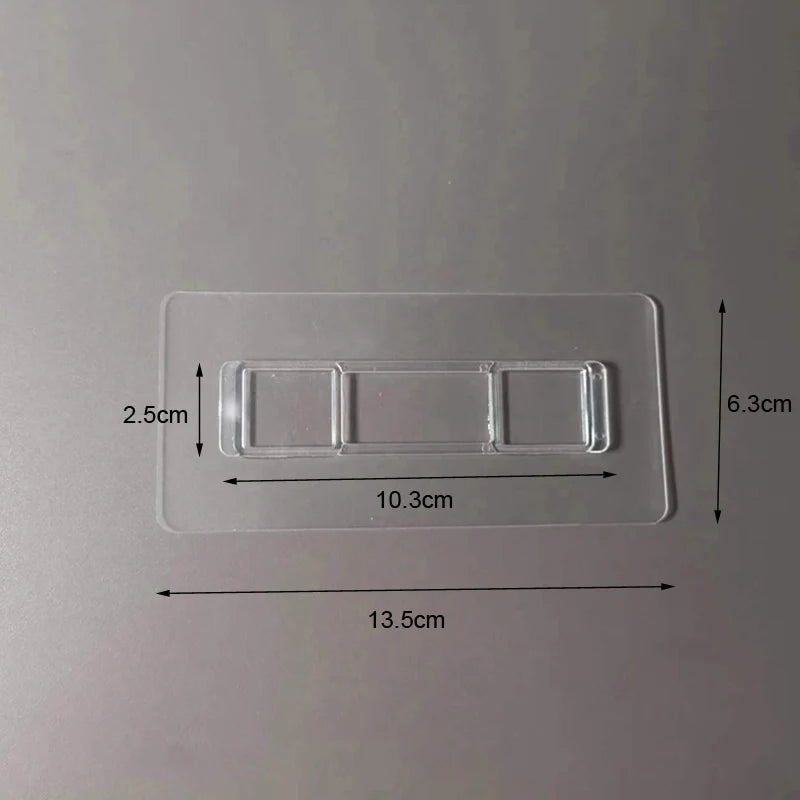 ECOCO Adhesive Sticker Accessory for Wall Mounted Storage Organizer