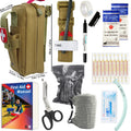 Emergency Survival Kit Gear First Aid Kit Admin Pouch EMT Camping Gear Tactical Trauma Molle EDC IFAK OUTdoor Tools