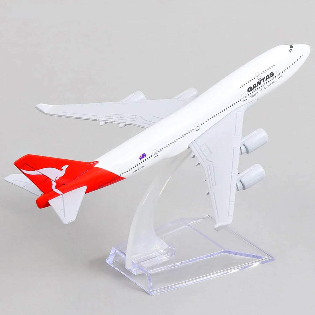 16cm 1/400 Australia A380 Diecast Metal Airplane Model Alloy Collectible Display Toy Airplane Model Collection Kids Children