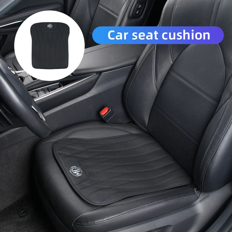 Car Seat Cushion Leather Anti-Slip Pad Seat Protector Cover Accessories For Morris Garages MG 3 5 6 7 HS ZS GS Hector TF GT ZR