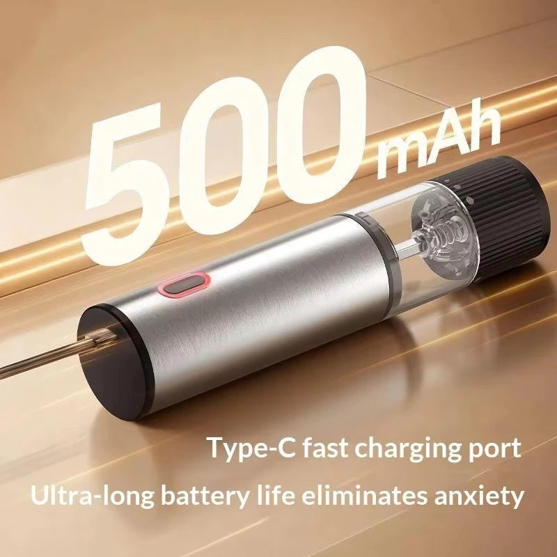 Electric Salt and Pepper Grinder Rechargeable Automatic Mill Shaker Adjustable Coarseness Kitchen Spice Tools