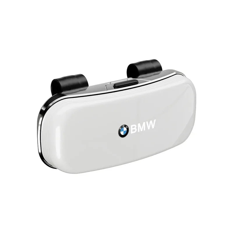 Car Visor Glasses Box Auto Sunglasses Storage Case Accessories For BMW G80 G06 G07 G42 G14 G15 G16 F82 F20 F21 F83 M2 / Stickers