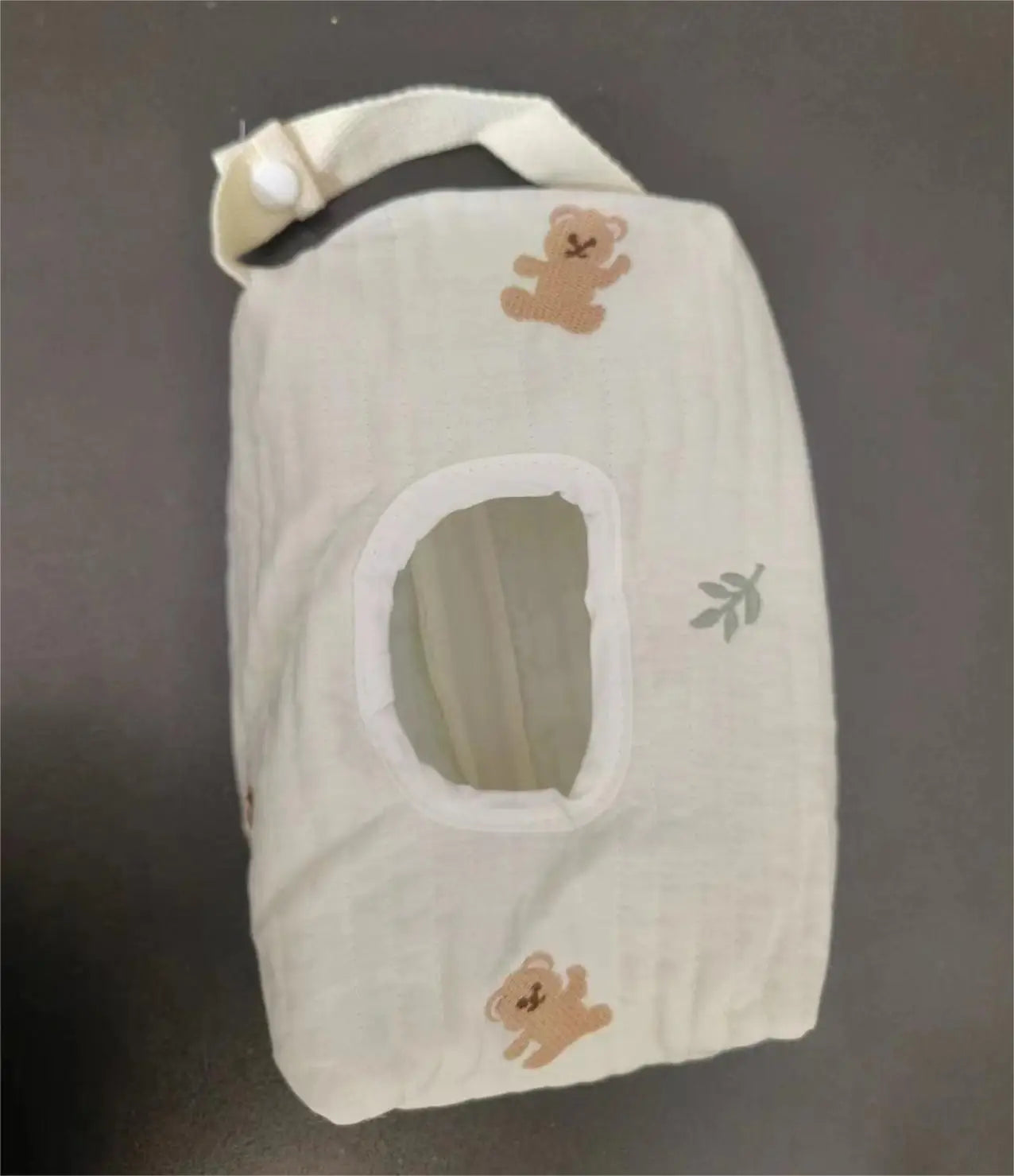 Cartoon Animal Flip Cover Tissue Box Wet Wipes Case Car Hanging Bag Paper Holder Storage Removable Napkin Storage Hanging Box