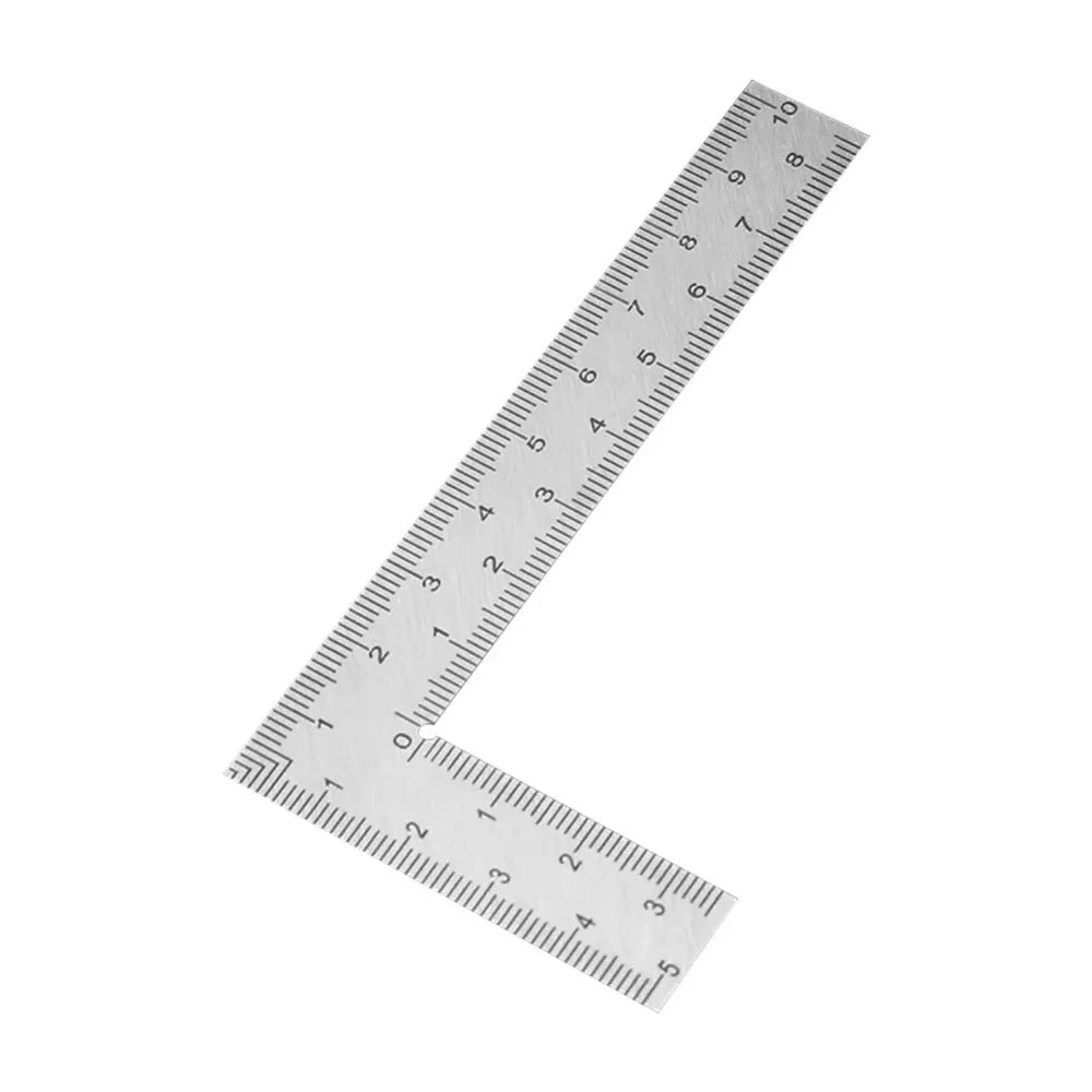 Stainless Steel Mini L Square Ruler Precision Woodworking Tools Measurement Tool Square L Shape Ruler Carpenter Tools