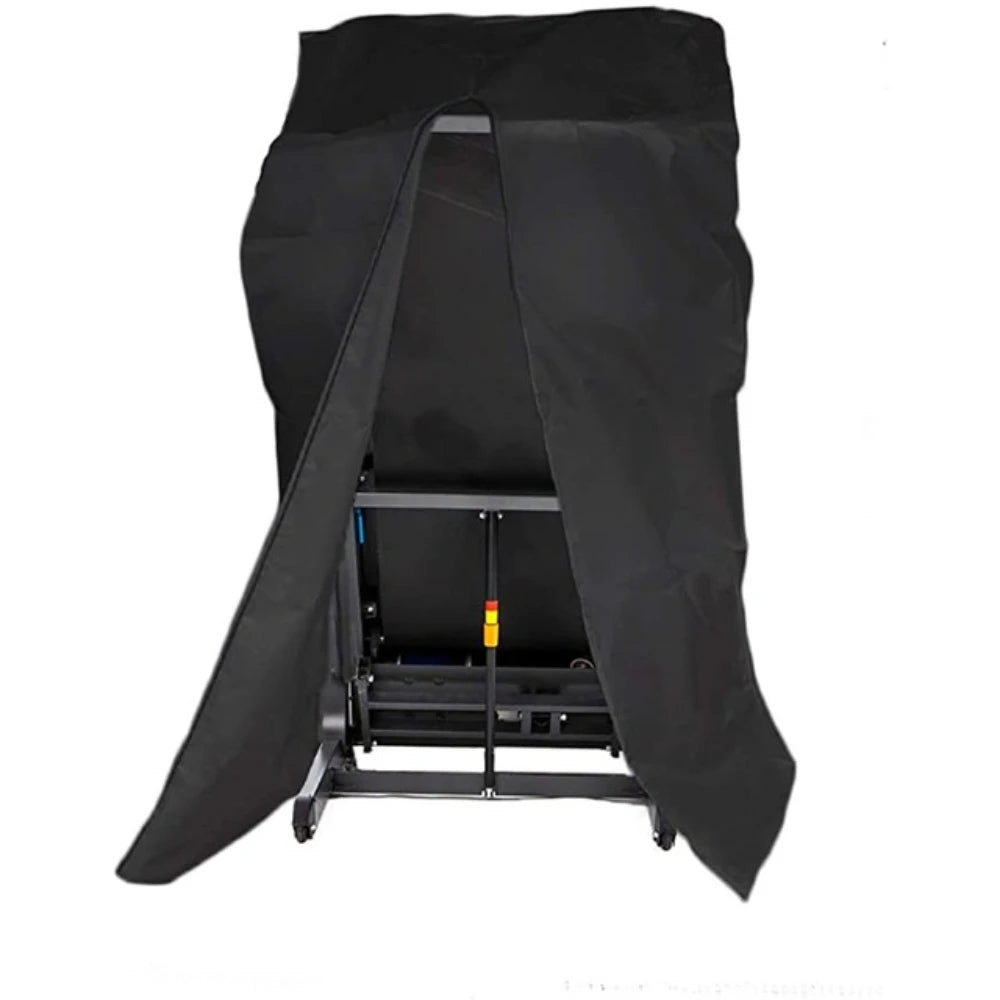 Folding Treadmill Cover, Oxford Cloth Waterproof/Sunproof/Dustproof, Full Coverage Protector for Home Gym Equipment