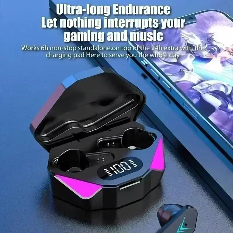 NEW TWS Earphones Bluetooth Wireless Gamer Headphones 65ms Low Latency Earbuds Fone Headset Gamer For all smartphones
