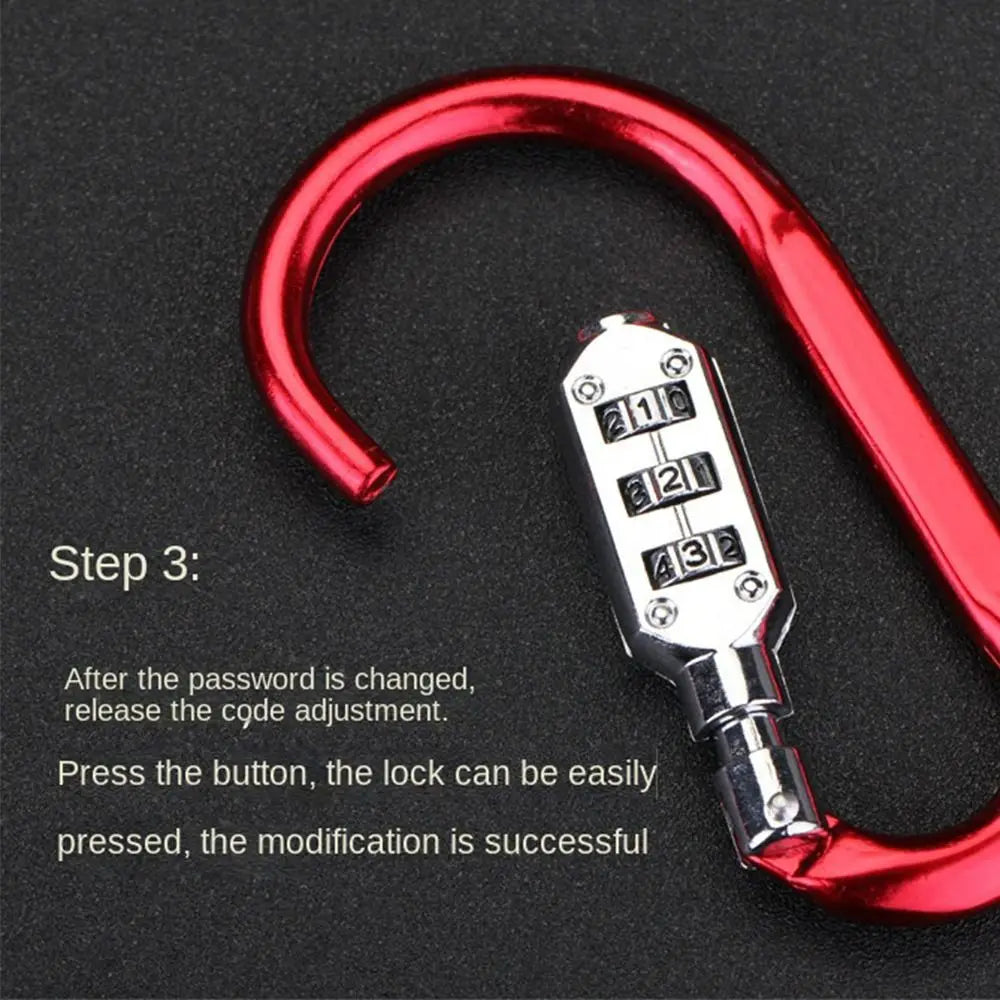 Lock Combination Padlock Suitcase Handbag Mountaineering Buckle Lock Backpack Padlock Customs Code Lock Combination Code Lock