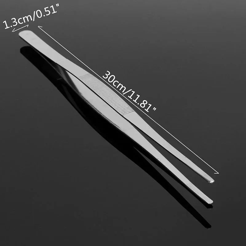 Multifunction BBQ Tongs Kitchen Food Tongs Food Clip Kitchen Gadgets Stainless Steel Churrasco Tweezers Clip Buffet BBQ Tool